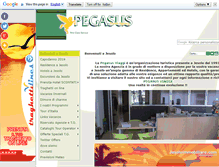 Tablet Screenshot of pegasusviaggi.it